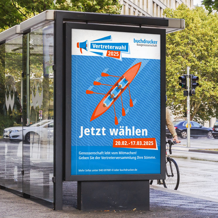 Wahlkampagne zur Vertreterwahl – ein Projekt von mitra Kommunikation