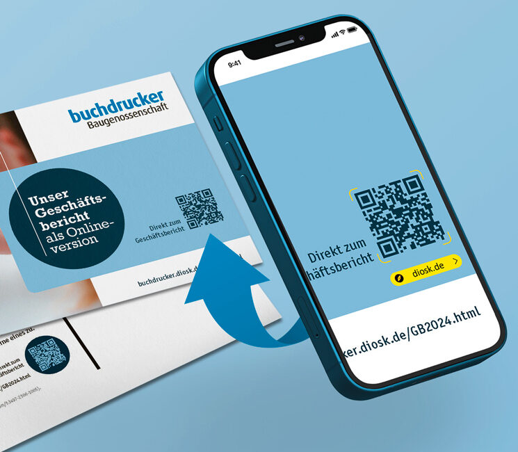 Geschäftsbericht der buchdrucker eG – ein Projekt von mitra Kommunikation