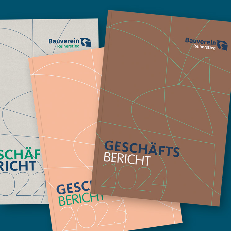 Geschäftsbericht des Bauverein Reiherstieg – ein Projekt von mitra Kommunikation
