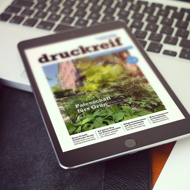 Mitgliedermagazin druckreif der buchdrucker – ein Projekt von mitra Kommunikation
